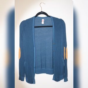 Thin Navy Colored Cardigan